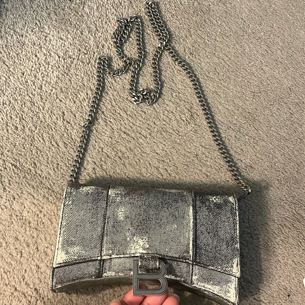 Balenciaga hour glass bag